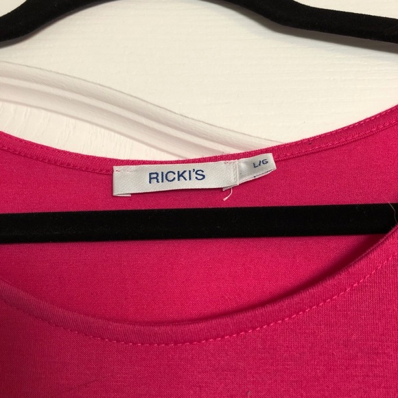 🛍 3/$20 - Ricki’s Striped Cap Sleeve Tee - Picture 3 of 4